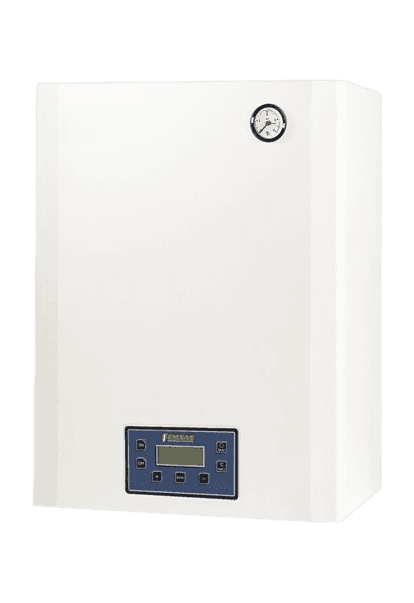 Tam elektrikli kombi, 9kW ile 36kW arasında farklı kapasite seçenekleriyle hem ısıtma hem de sıcak su ihtiyacınızı karşılar. Dijital ekranı sayesinde 40-90°C arasında sıcaklık ayarı yapılabilir. Sessiz çalışma özelliği ve enerji tasarruflu yapısıyla konfor sunarken, emniyet ventili, susuz kalmaya karşı koruma ve aşırı ısınma sensörü gibi gelişmiş güvenlik sistemleriyle güvenli kullanım sağlar. Yerden ısıtma sistemleriyle uyumlu olup RF desteği sunar. CE belgeli kombi, kolay montaj imkanıyla her türlü kalorifer tesisatına uygundur. 2 yıl garanti ve 10 yıl yedek parça desteği ile uzun ömürlü bir çözümdür.(kombi isitma sistemleri, kombi elektrikli, emsaş kombi, emsaş elektrikli kombi, elektrikli kombi 12 kw, 36 kw elektrikli kombi, elektrik ile ısıtma sistemleri)