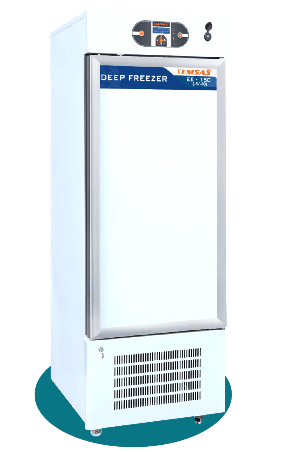 EE 150 Laboratuvar dondurucu ve plazma dondurucu, -5°C ile -30°C arasındaki sıcaklık aralığında biyolojik örneklerin güvenli bir şekilde saklanmasını sağlar. Bu cihaz, plazma ve diğer biyolojik örneklerin uzun süreli depolama için mükemmel bir çözümdür. Laboratuvar ve plazma saklama cihazı olarak, yüksek performansı ile güvenilir ve verimli bir kullanım sunar(plazma dondurucu, medikal soğutma dolapları)